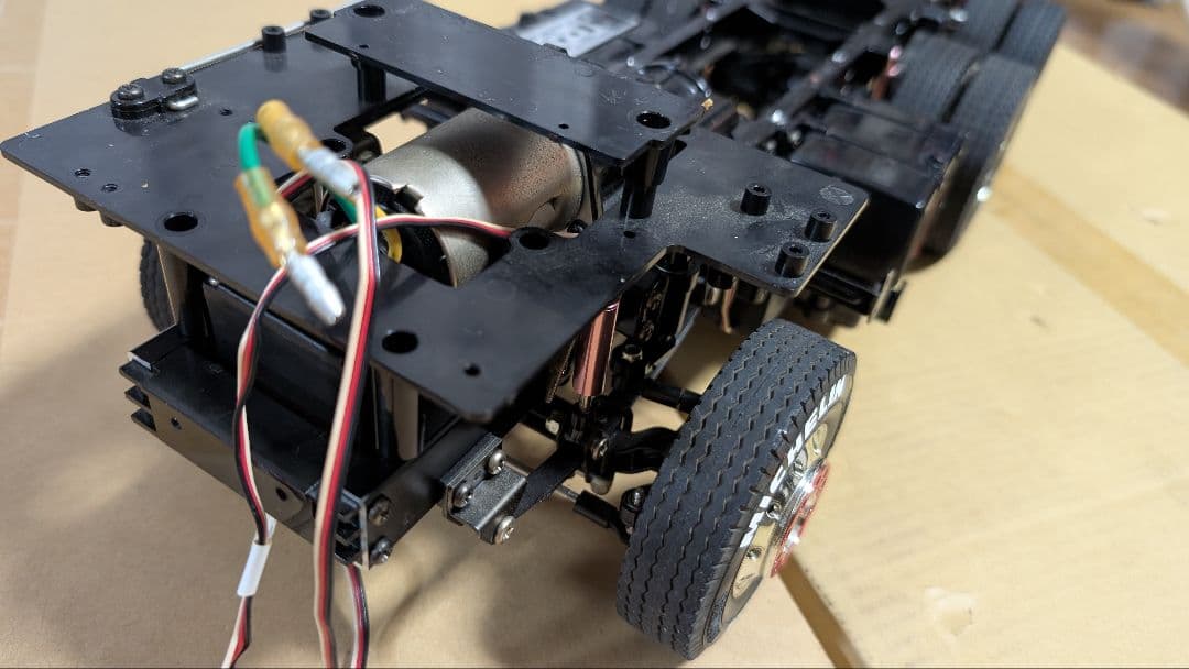 1/14 タミヤ スカニア 6×4 シャシ キャビン シャーシ MAN トラック