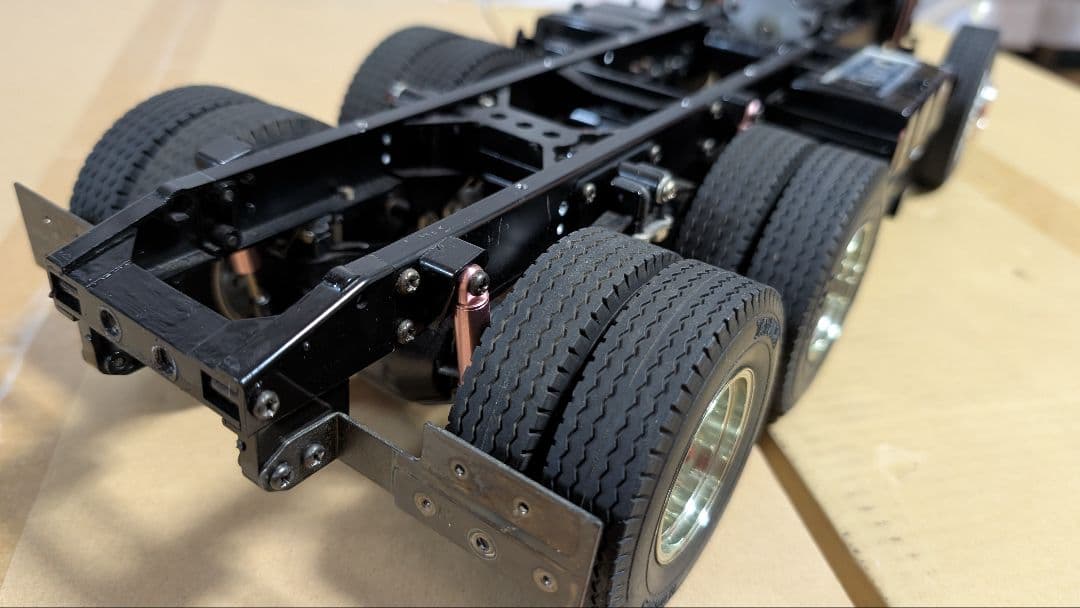 1/14 タミヤ スカニア 6×4 シャシ キャビン シャーシ MAN トラック