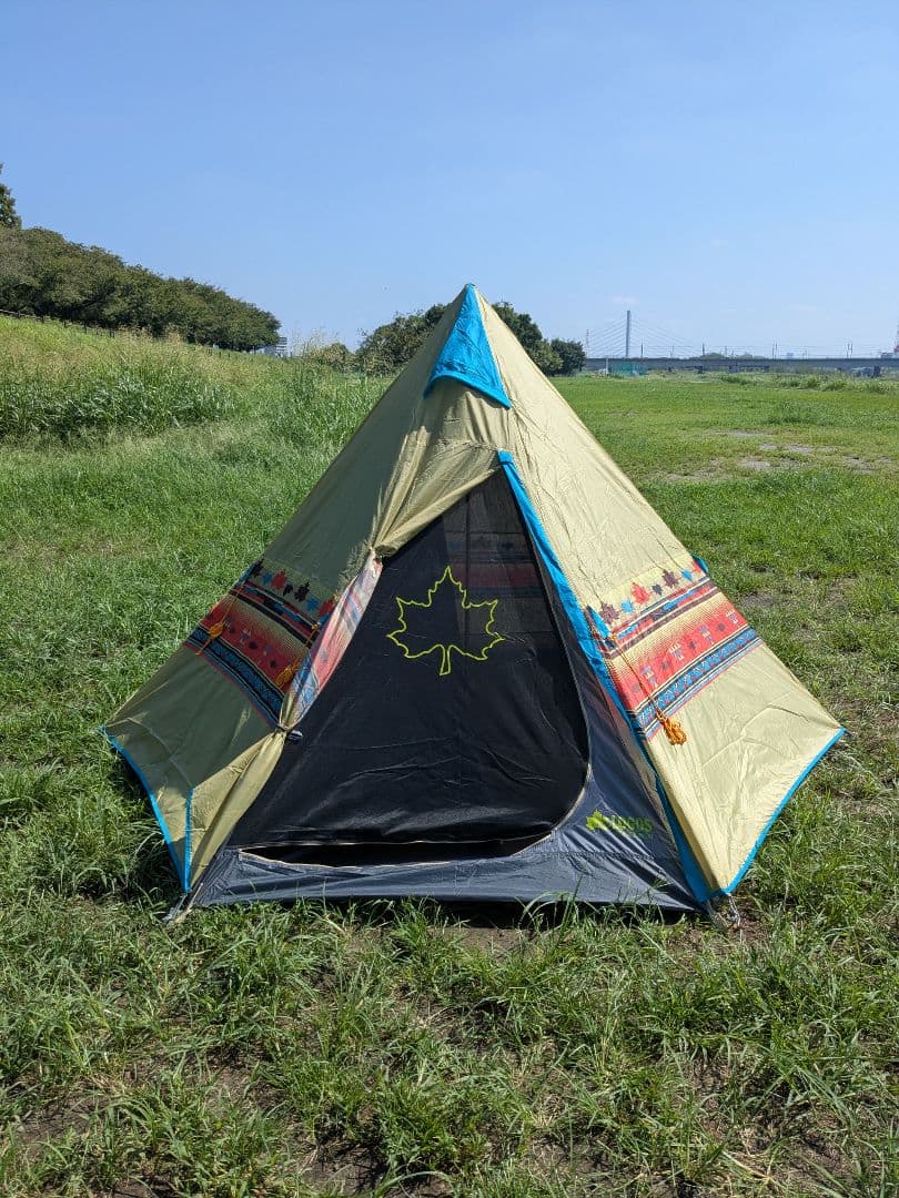 ロゴス　ティピー300　ナバホ　グランドシート、フロアマット付　tepee300