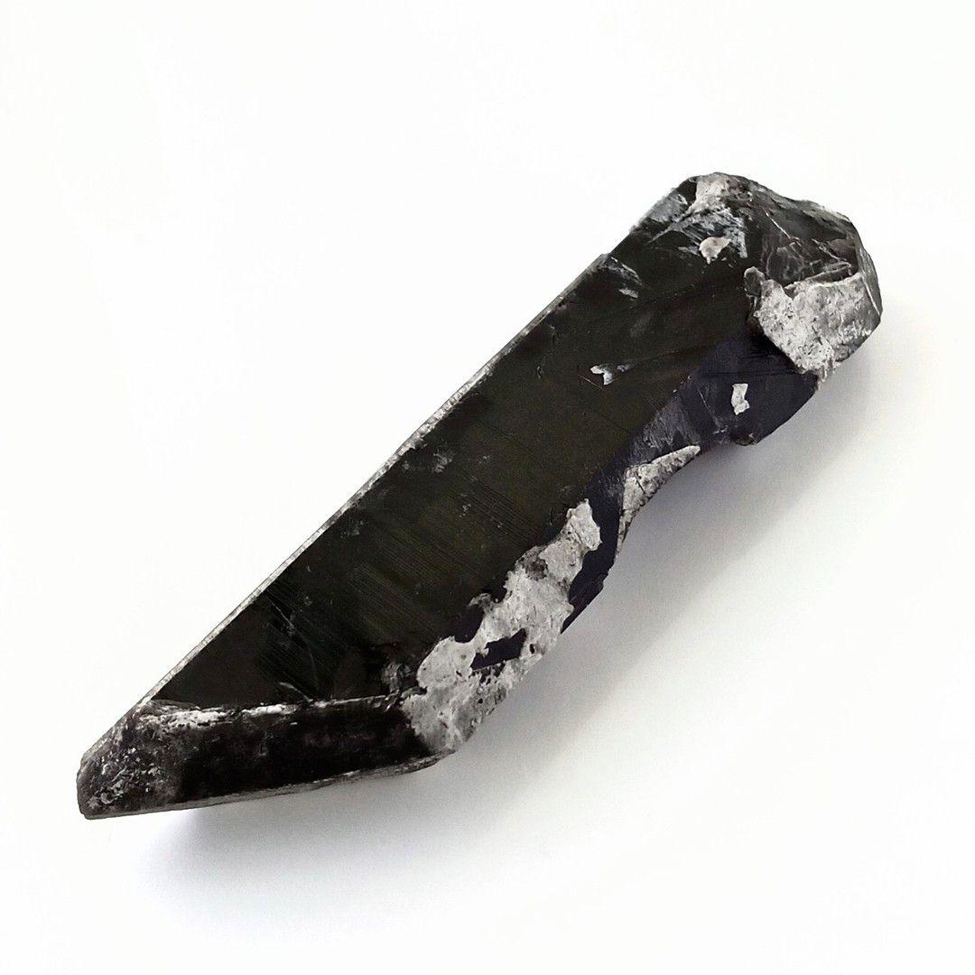 天然石｜原石 鉱物標本｜鑑別書付　中国山東省産天然色モリオン　マスタークリスタル