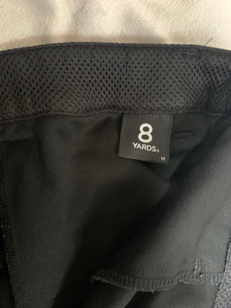 8 YARDS 黒 ショートパンツ