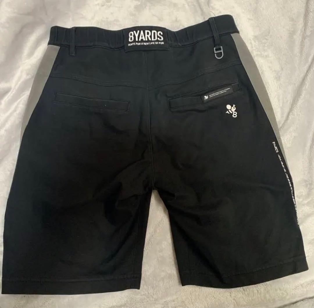 8 YARDS 黒 ショートパンツ