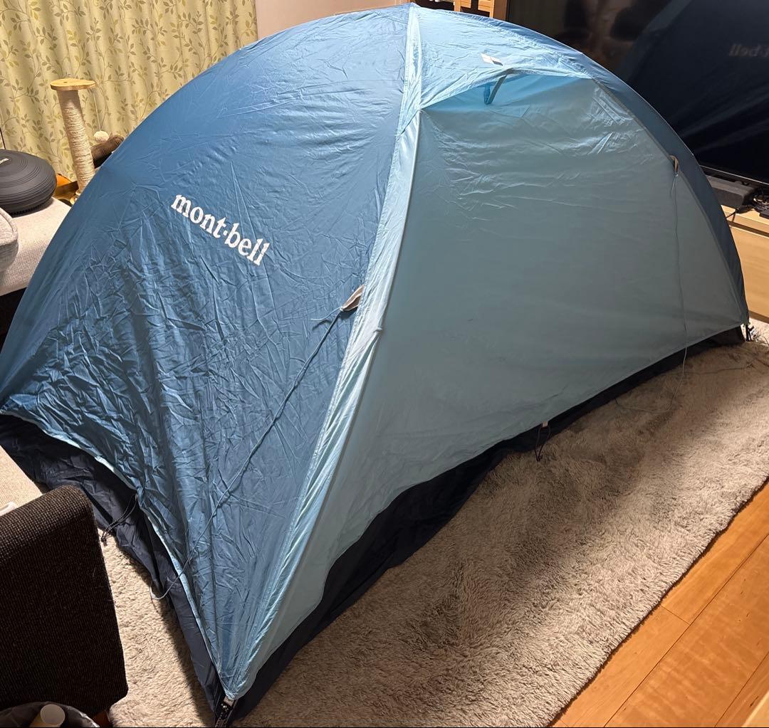 モンベル クロノスドーム2 青