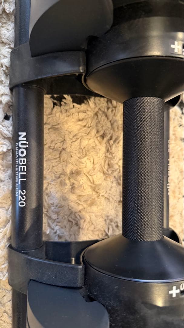 【NUOBELL 220 】20kg✖️２ ダンベル 10段階調整