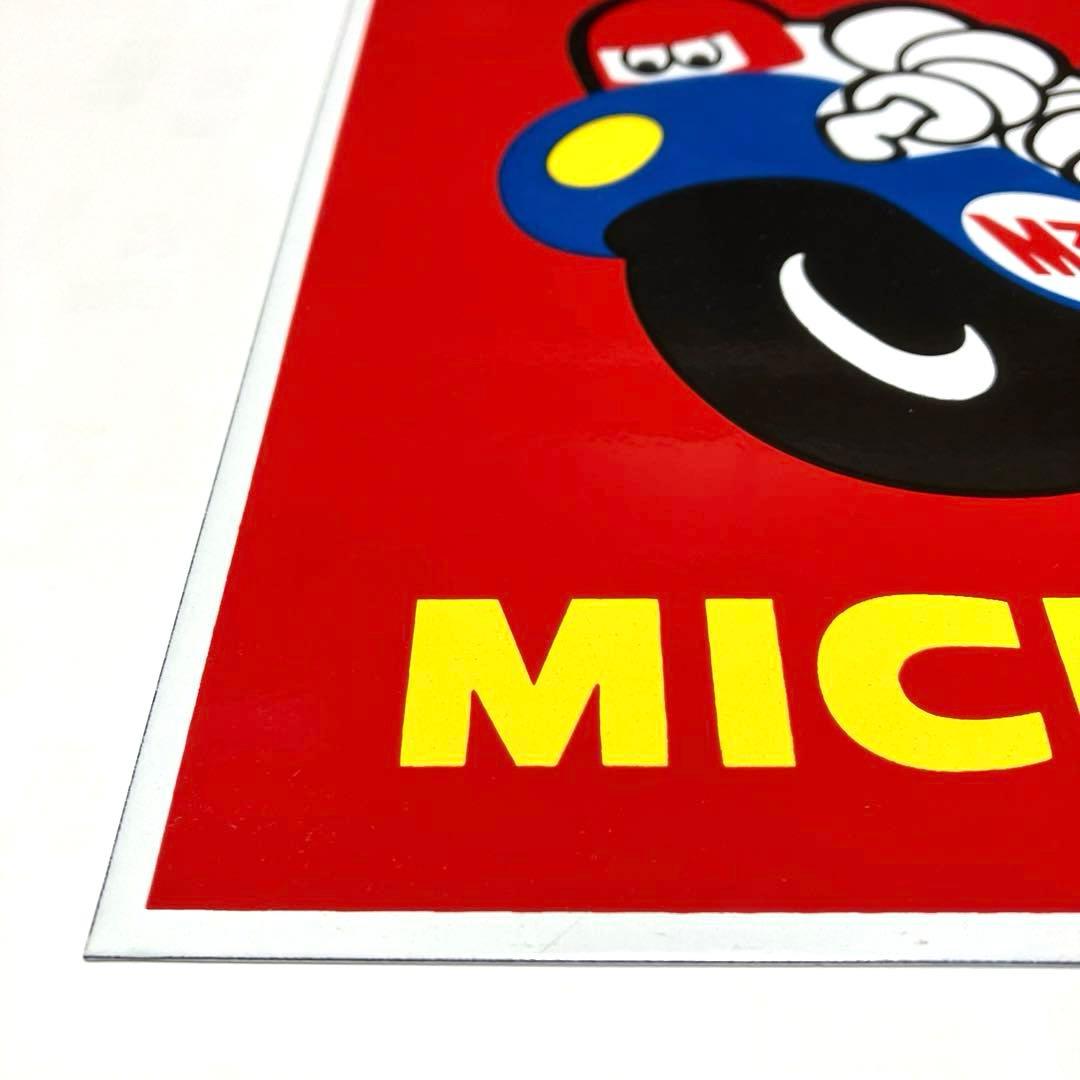 ミシュランホーロースチールプレート　+FBM2015とミシュランのステッカー2枚