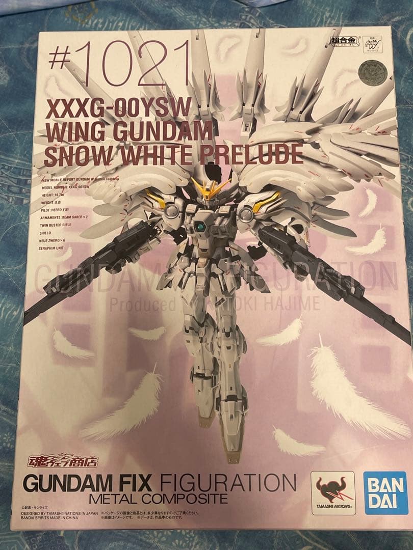 【新品】 ウイングガンダムスノーホワイトプレリュード