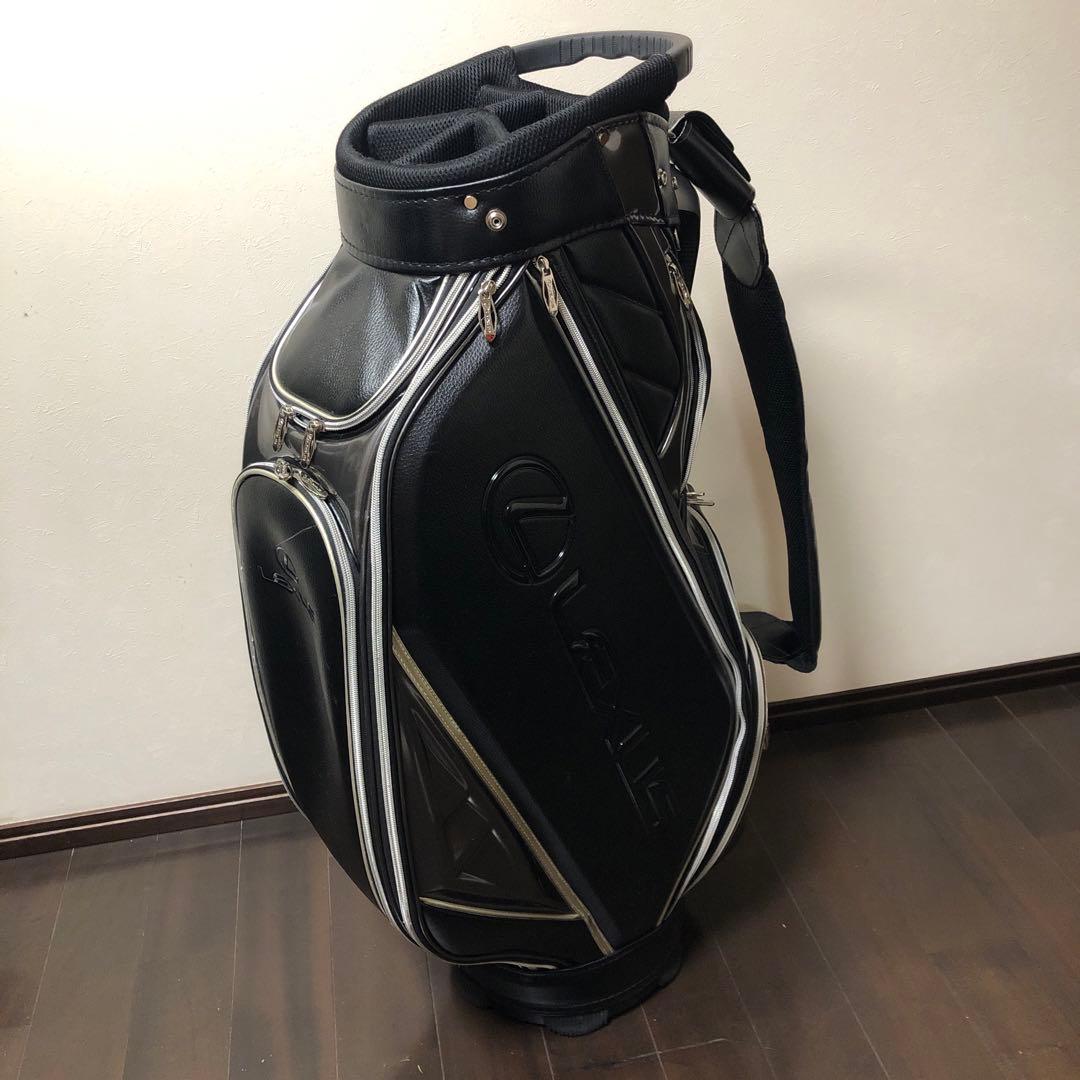 連休特価　Lexus ✖️Admiralキャディバッグ 黒 ストライプ