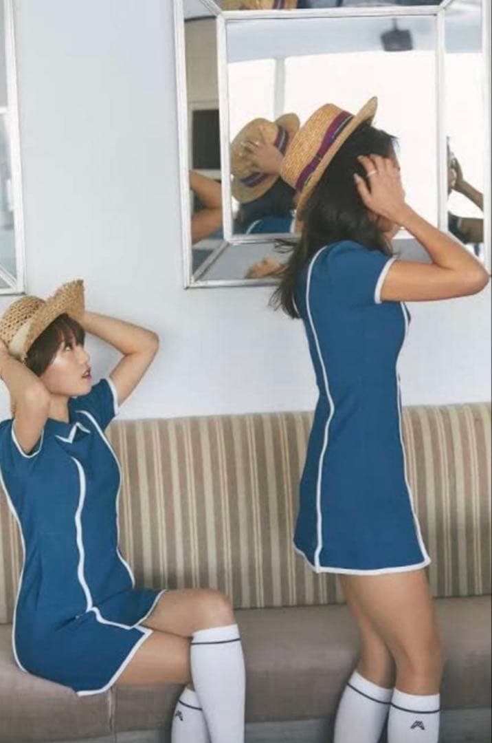 【美品】ACEANDRARE ゴルフウェア ワンピース レア