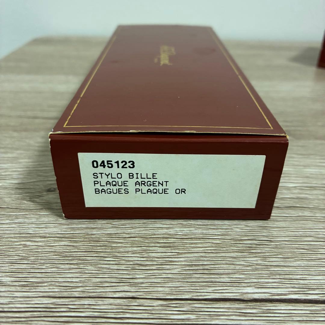 S.T. Dupont STYLO BILLE ゴールド　シルバー