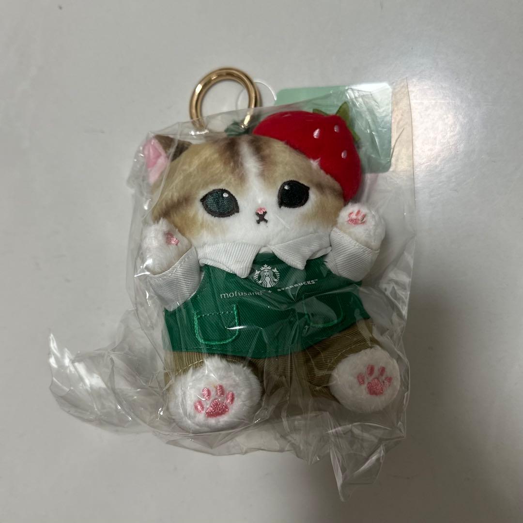 スターバックス モフサンド 第2弾 苺柄キーホルダー　シンガポール限定
