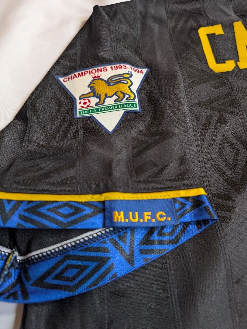 【当時物・美品！】エリック・カントナ/マンチェスターU/93-95/A