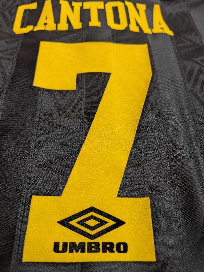 【当時物・美品！】エリック・カントナ/マンチェスターU/93-95/A