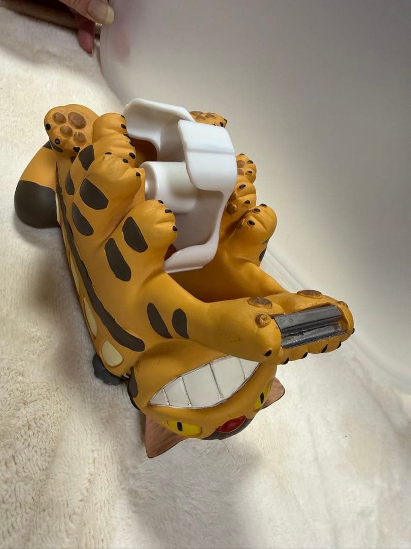 【激レア】トトロ ネコバス テープカッター 置物