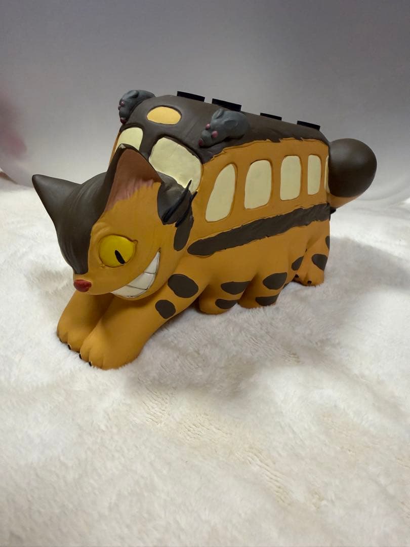 【激レア】トトロ ネコバス テープカッター 置物