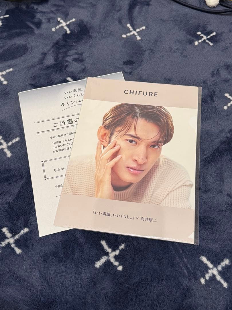 Man 向井康二　ちふれ　クリアファイル