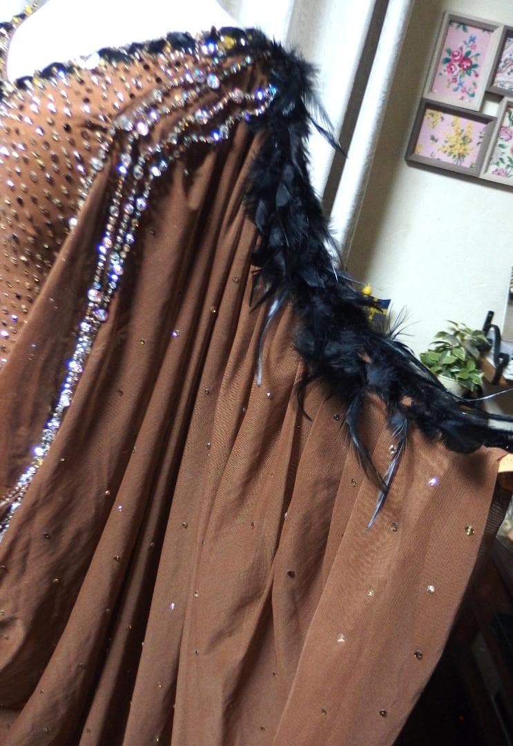 2/14迄【社交ダンス】ジャンティ　ブロンズラテンドレス（正装用）