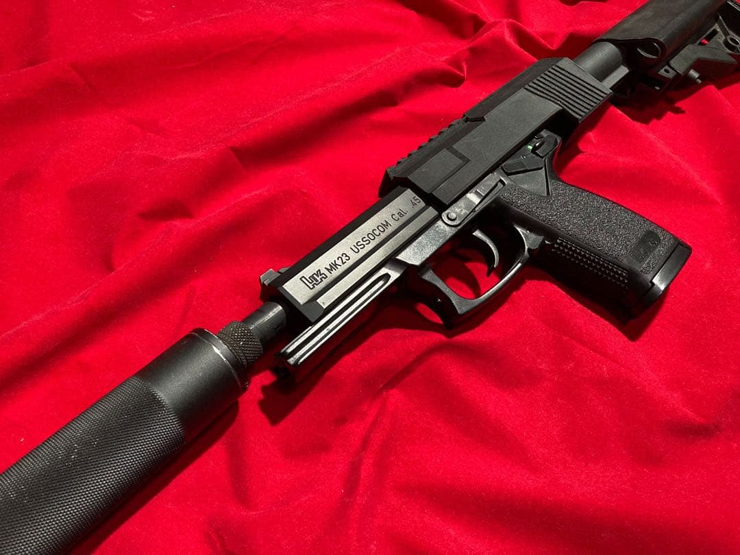 【完成品 究極の消音】SOCOM Mk23 本体のサプレッサー この1個限定