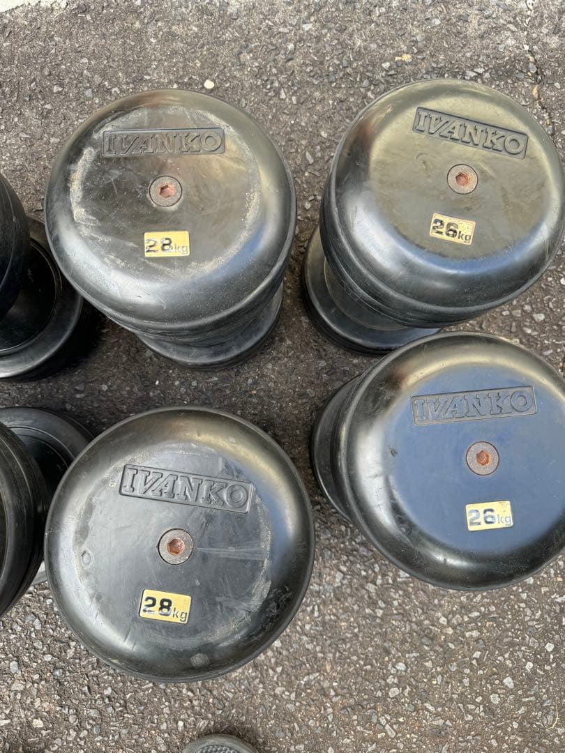 ivanko イヴァンコ ダンベル 26 28 30 32 34 4042kg
