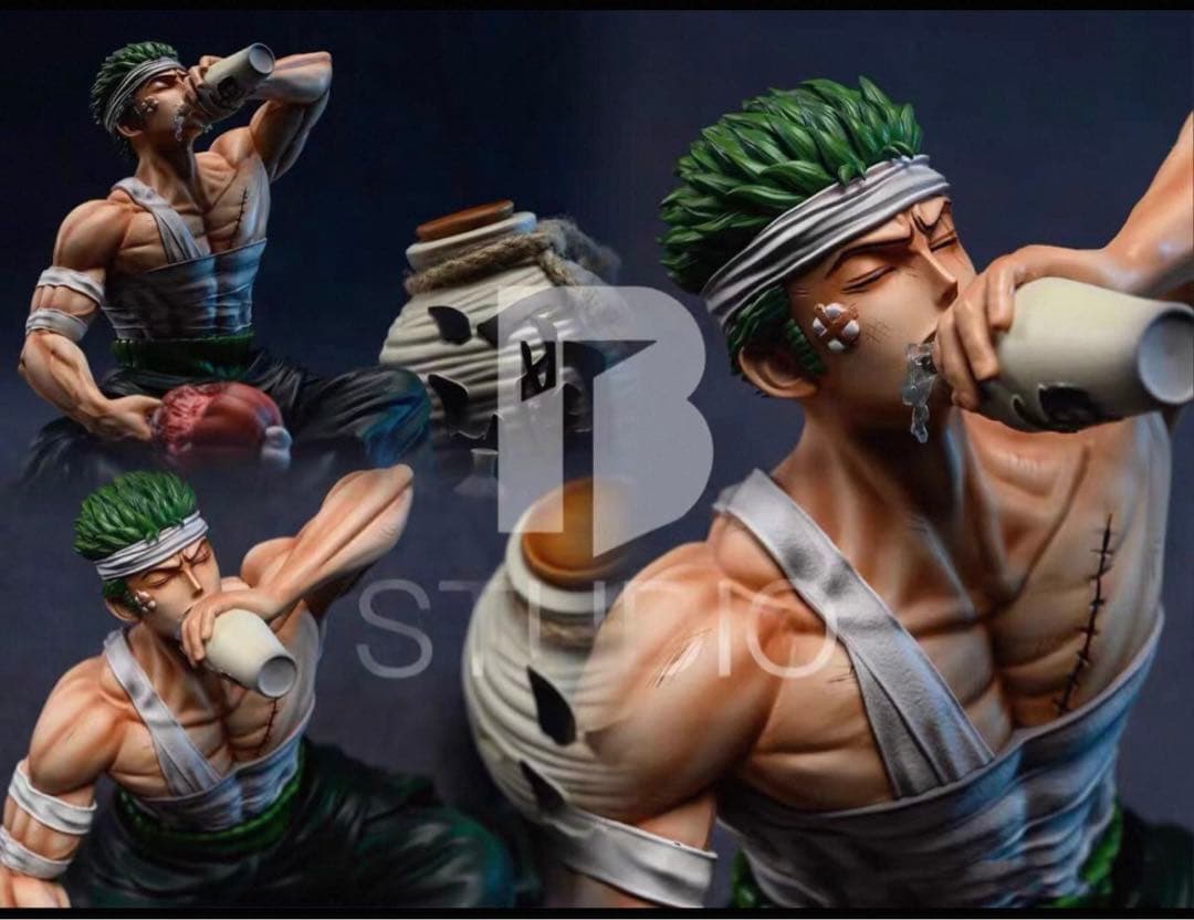 ゾロ フィギュア 飲酒ポーズ 約25cm