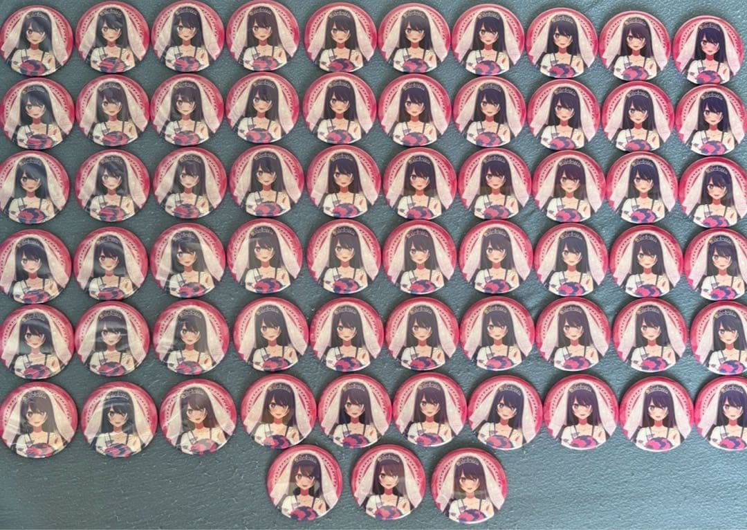 推しの子 カラオケの鉄人 アイ 缶バッジ 63個