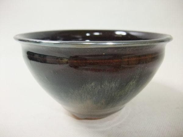 『加藤庄造』流幼天目茶碗 茶道具 抹茶碗 京焼 清水焼