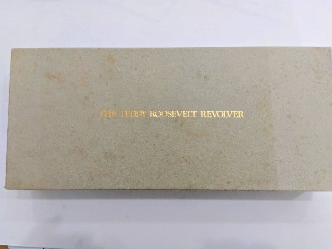 フランクリンミント テディ・ルーズベルト・リボルバーモデルガン金属製装飾銃