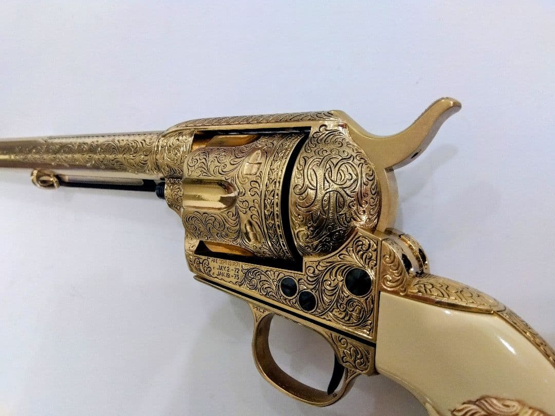 フランクリンミント テディ・ルーズベルト・リボルバーモデルガン金属製装飾銃