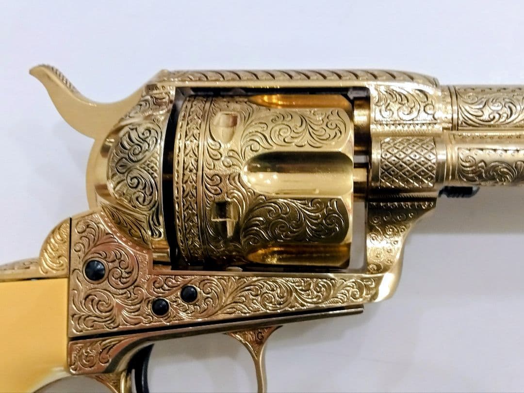 フランクリンミント テディ・ルーズベルト・リボルバーモデルガン金属製装飾銃