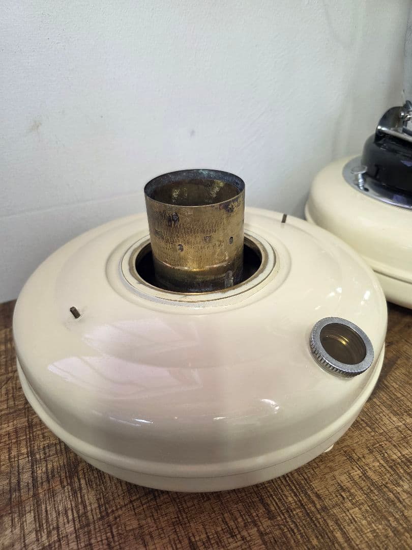 激レア　オリジナルハーラー　部品　真鍮タンク　ビンテージストーブ　キャップ付き