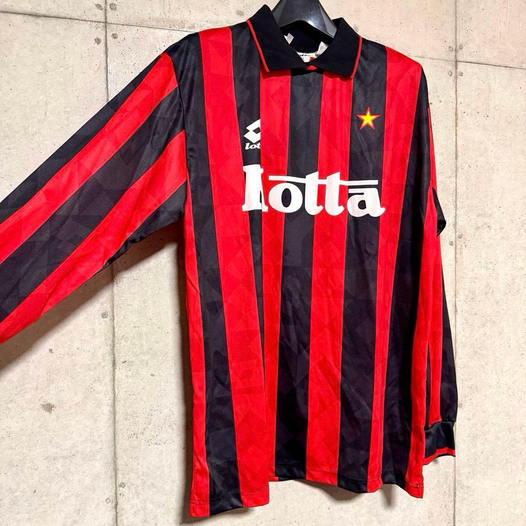 【新品/タグ付き】93/94 ACミラン ホームユニフォーム 【Lサイズ】長袖