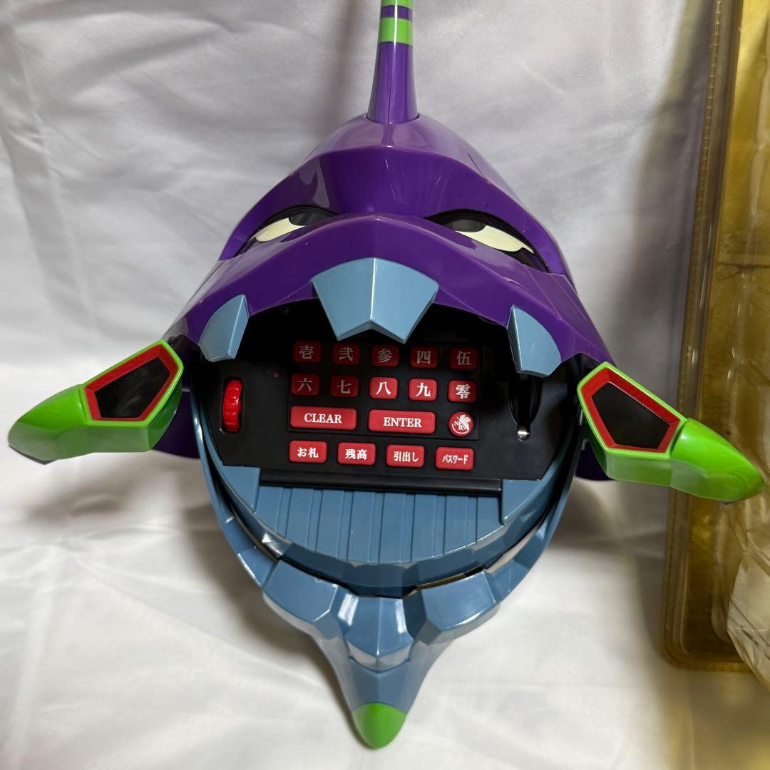 【2点セット】海洋堂 エヴァンゲリオン 量産機 可動翼付き フィギュア 貯金箱