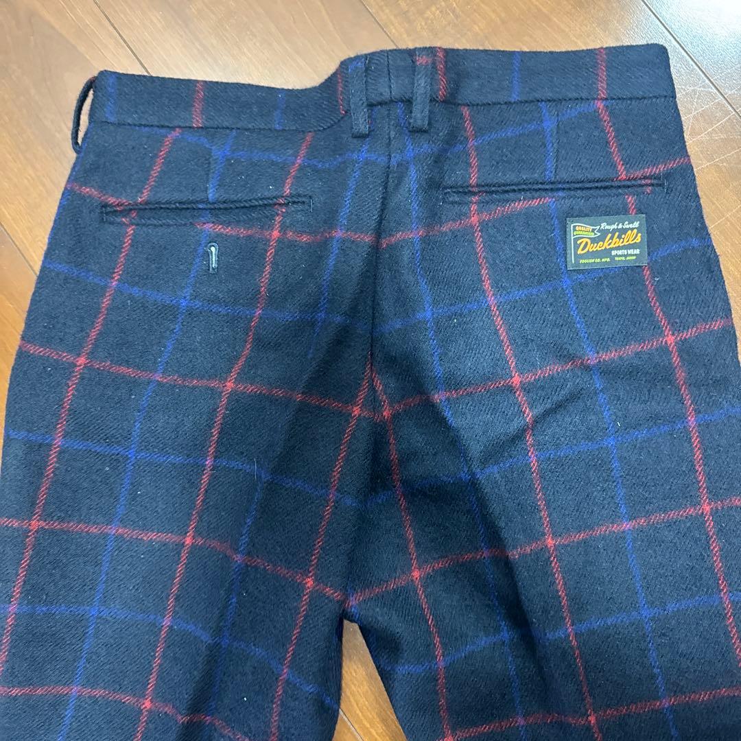rough & Swell メンズ ゴルフパンツ M チェック柄
