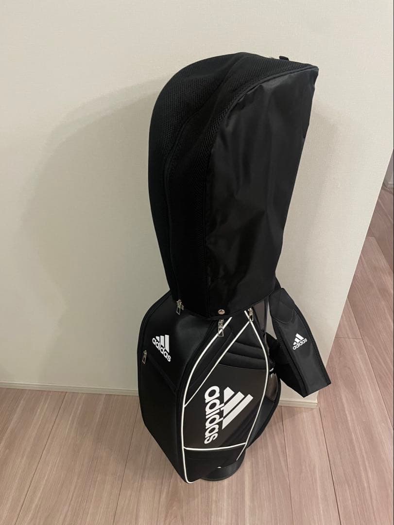【新品未使用】adidas キャディバッグ 黒