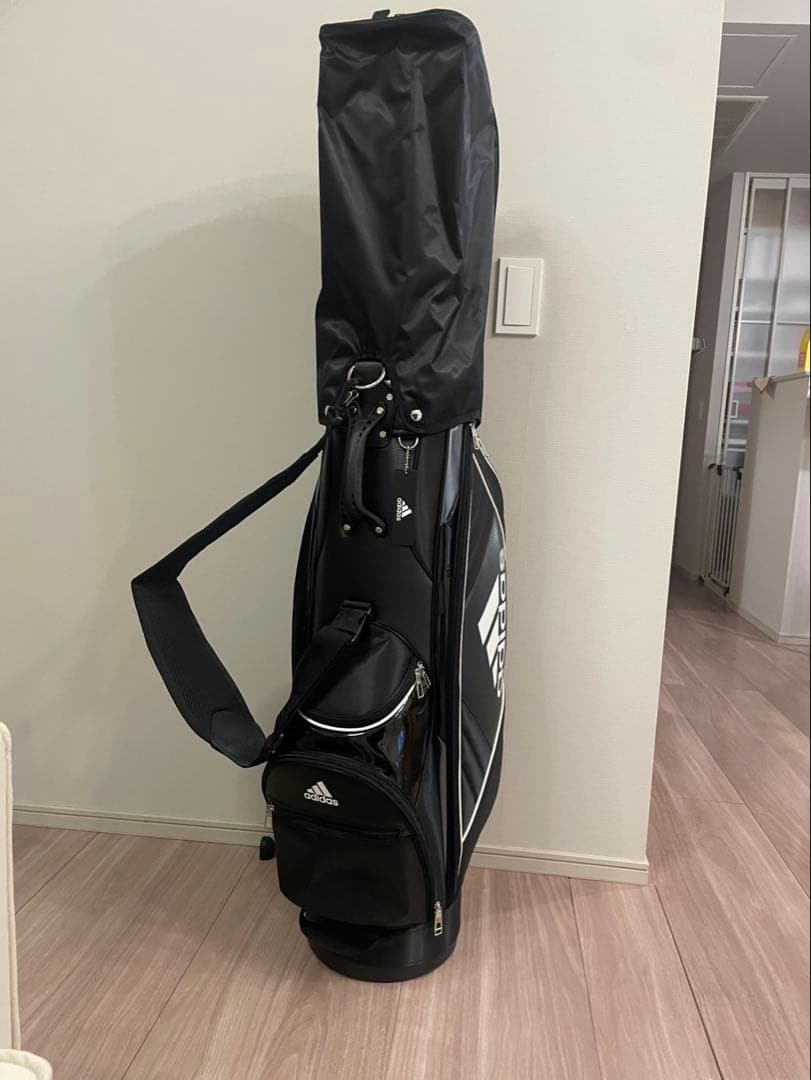 【新品未使用】adidas キャディバッグ 黒
