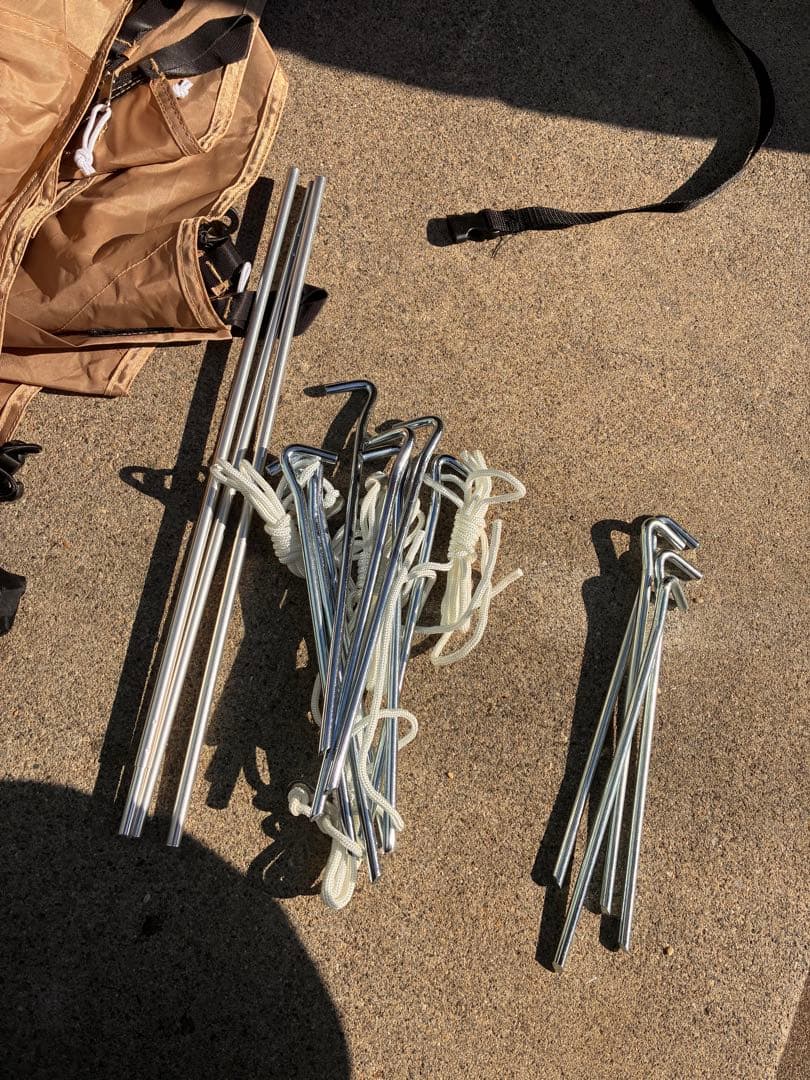 DOD ワンタッチカンガルーテントS別売りフライシートSセット