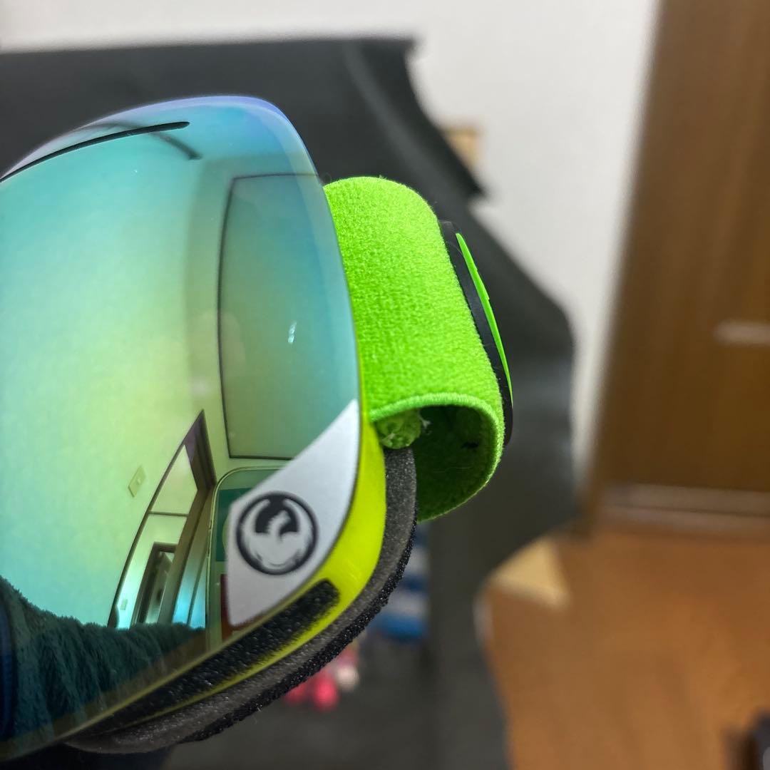 DRAGONスキースノーボード用ゴーグル ミラーレンズ仕様　交換用レンズ1枚付属