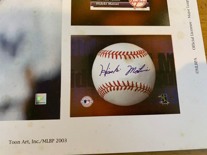 【松井秀喜】超レア品　世界限定5000枚販売　ヤンキース時代