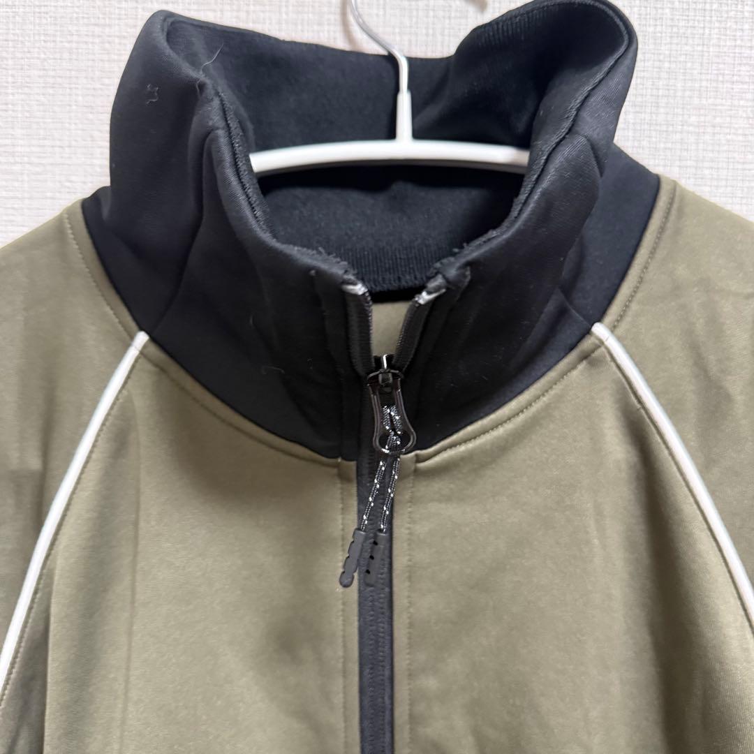 &MOSS ジャージ　ジャケット　モスグリーン　M ほぼ未使用　美品　現行品