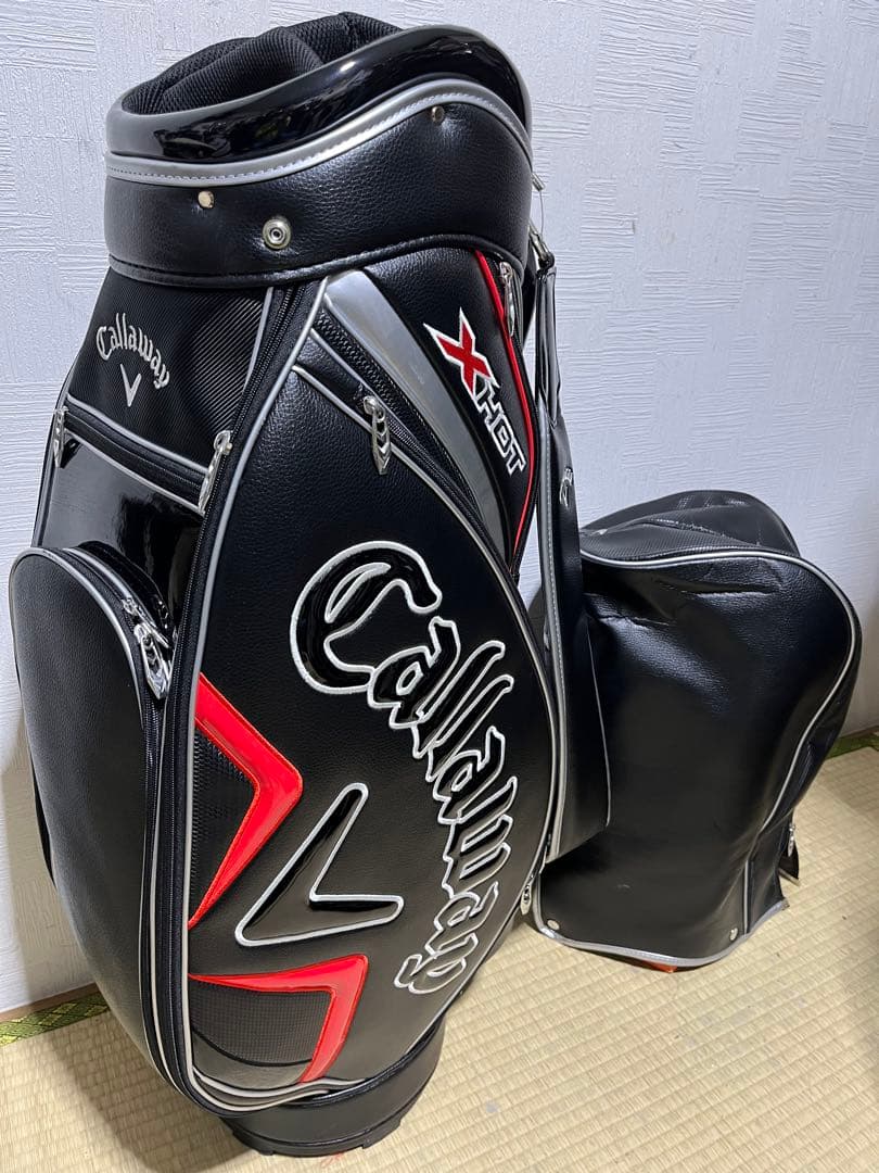 美品！キャロウェイ　Callaway　X HOT キャディーバッグ　フード付属