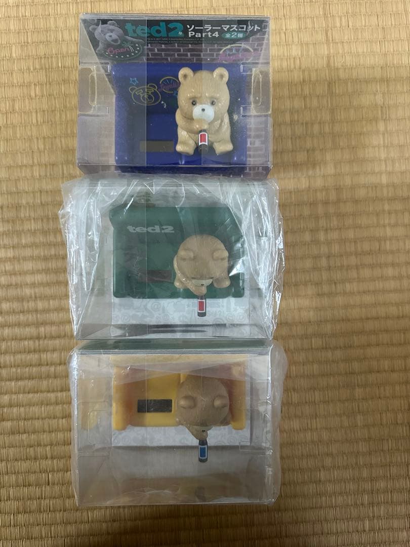 ted2 ソーラーマスコット　3セット