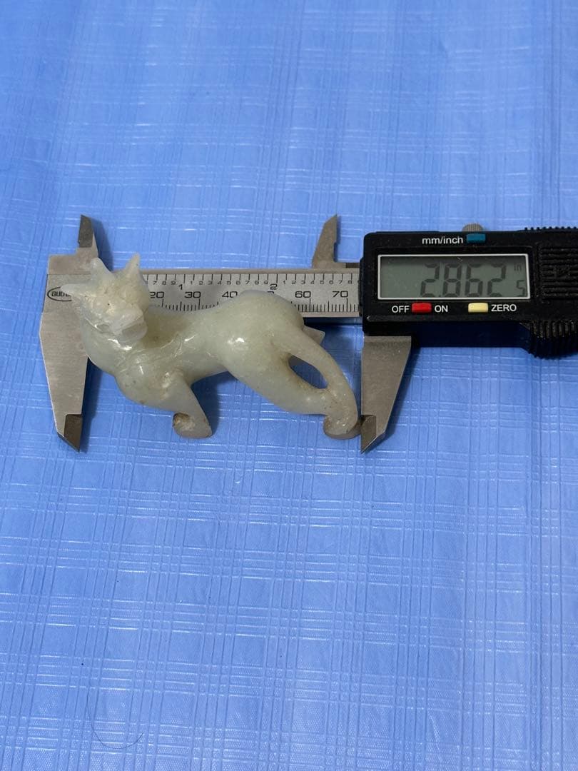 SoMaさん專用 中国玉制古玉神獣 和田玉 白玉