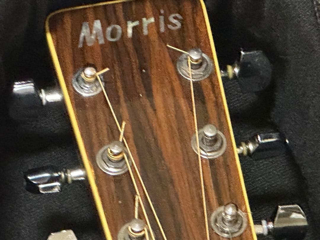 トミー 最後のチャンス！トップ単板モーリスMD507 アコギPA付美品