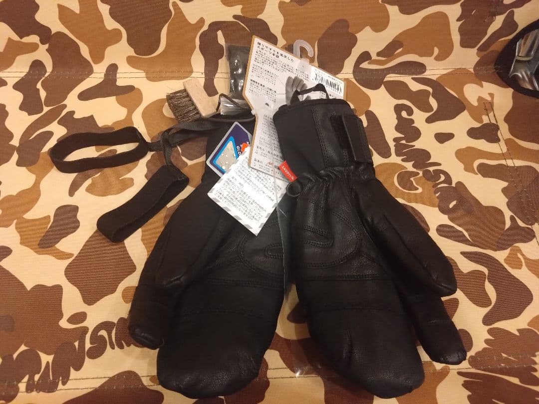 最新★新品未使用★松岡手袋スポーツライドESK-2131国内正規ブラシ付属