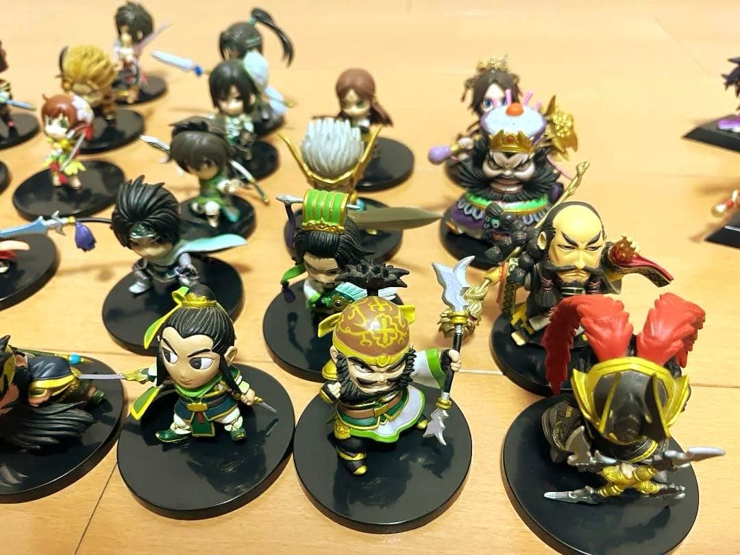【フルコンプ品】三國無双 戦国無双 ミニフィギュア