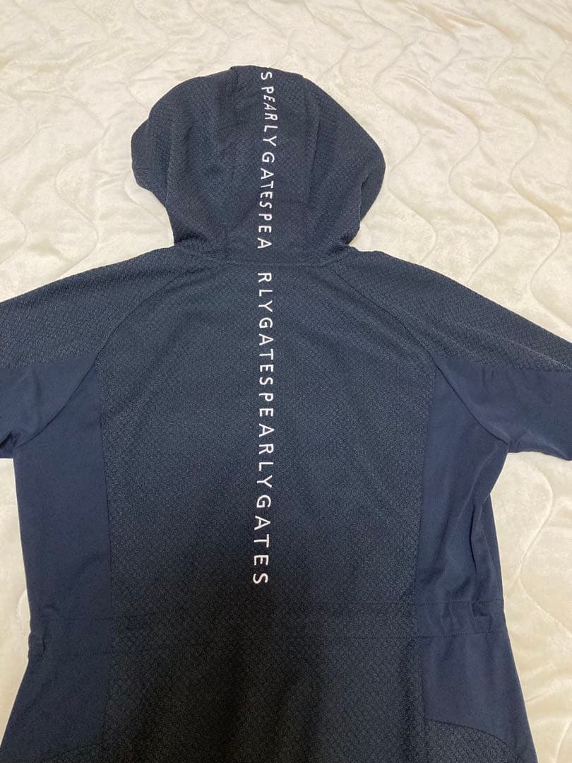 パーリーゲイツ　ドロストフーディーワンピース　パーリーゲイツワンピースジャケット