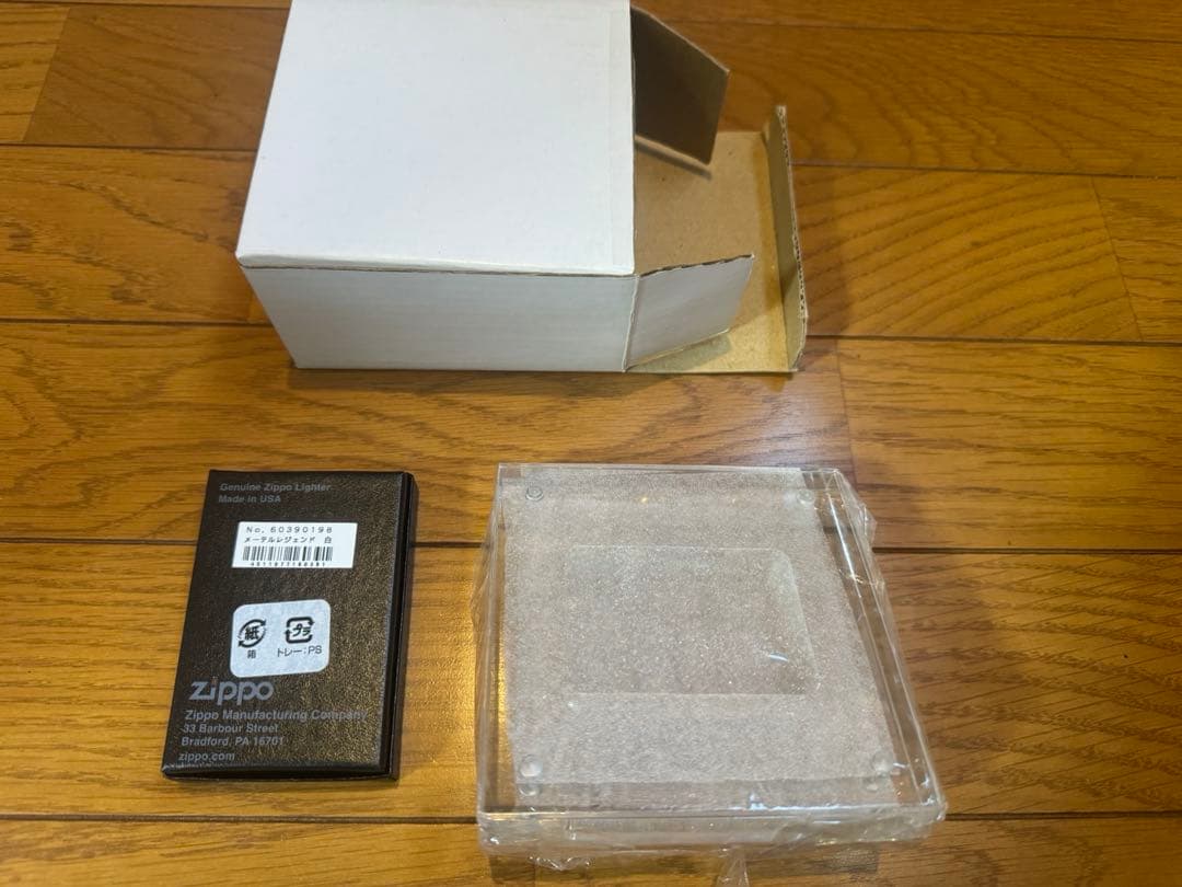 未使用貴重●銀河鉄道999 メーテル 白 ZIPPO ジッポ 台付き 松本零士