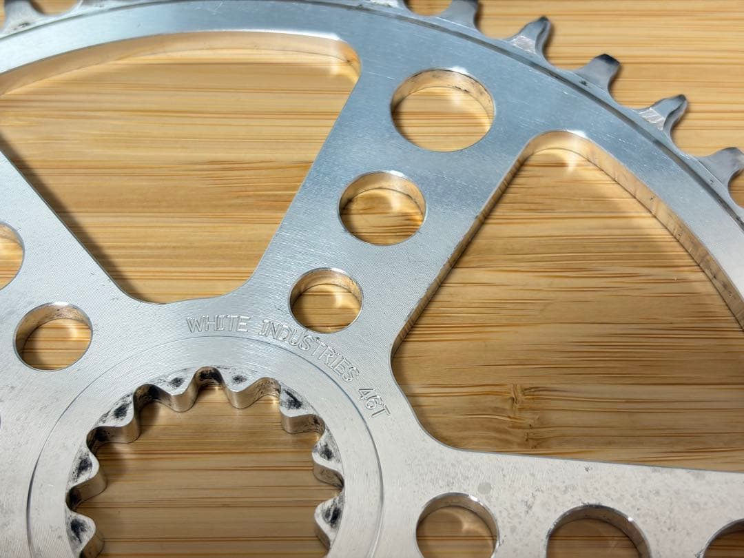 White Industries TSR チェーンリング 46T シルバー