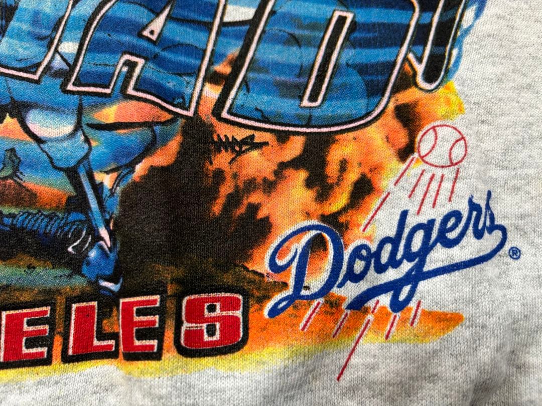 新品　USA製 ドジャース 野茂英雄 MLB SALEM スウェット トレーナー