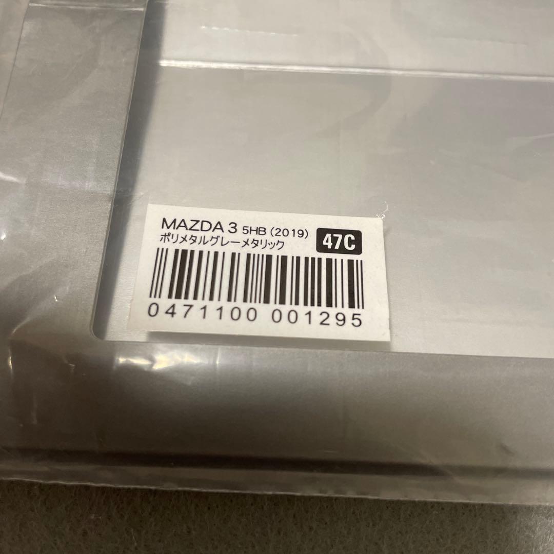 MAZDA3 FASTBACK ポリメタルグレー　ミニカー