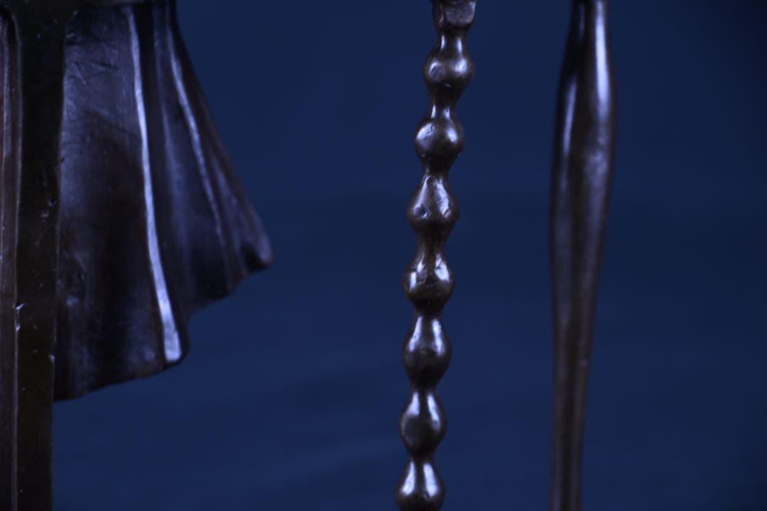 【珍品】幽霊 ブロンズ 置物 ゴースト